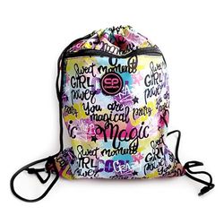 Coolpack Vert Girl Power, Sac de Sport à Cordon Unisex Kids, Multicolore, Taille Unique