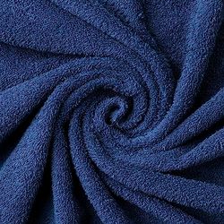 Todocama Lot de 2 Serviettes 100% Coton 550 g/m² Extra Douces 5502, très absorbantes et à séchage Rapide (Bleu Marine, 70 x 140 cm)