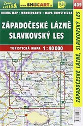 Západočeské lázně, Slavkovský les/Wöhmische Bäder, Kaiserwald (randonnée - carte cycliste 1:40.000) (SHOCart Wander - Carte de vélo 1:40.000 République tchèque, volume 409)