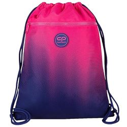 Coolpack Green Gradient Frape, sporttas met trekkoord, uniseks, kinderen, eenheidsmaat, Meerkleurig, Eén maat