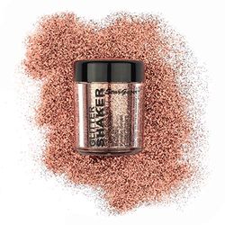 Stargazer Shaker de brilho, cobre. Pó de purpurina cosmético para uso nos olhos, lábios, rosto, corpo, cabelo e unhas.