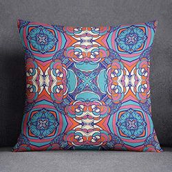 Bonamaison Funda de cojín, Cotton, Multicolor, 45X45