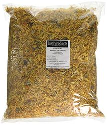 JustIngredients Essentials Marigold Flowers Calendula 500 g (Pack of 2)