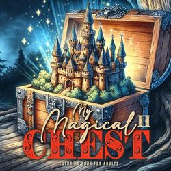My magical Chest Coloring Book for Adults 2: Wonderland Magical Coloring Book | Whimsical Coloring Book for Adults| 52 p| (1)