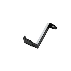GARDINIA Adaptador para Barras de Tensión, para Varillas de Tensión con Ø de 9 mm, Ajustable de 20-28 mm, Instalación sin Taladrar en la Hoja de la Ventana, Metal, Negro Mate, Pack de 2 Piezas