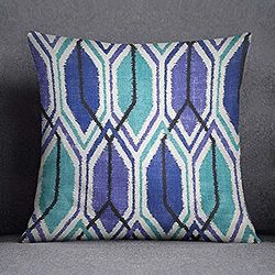Bonamaison Housses de Coussin, Polyester, Multicolore, 45X45 Cm