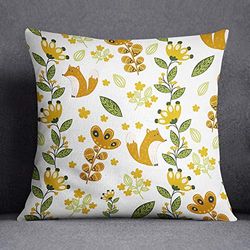 Bonamaison Funda de cojín, Cotton, Multicolor, 45X45