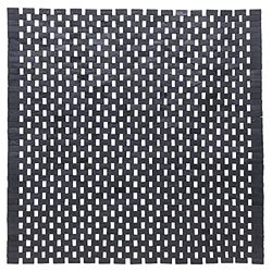 Sealskin Woodblock Tapis de bain 60x60 cm Teck Noir