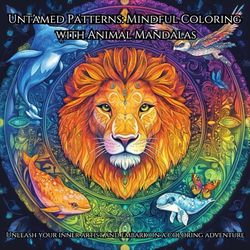 Untamed Patterns: Mindful Coloring with Animal Mandalas: Unleash your inner artist and embark on a coloring adventure