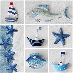 Pro-Art-Bilderpalette gla742a Décoration Murale sous Verre Motif Maritim Mix II 30 x 30 cm