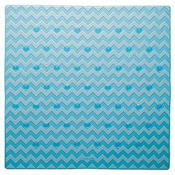 Sealskin Leisure Anti-Slip Mat, PVC, Blue, 53 x 0.3 x 53 cm