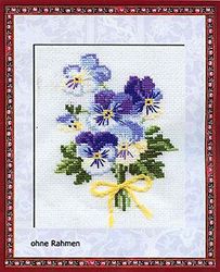 RIOLIS Cross Stitch Kit - 792 - Violas