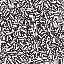 Vaessen Creative Iron, Two-Tone Black and White, 550 Pieces, Plug Beads Children, DIY Design of Jewellery, Decoration, Embellishments and Other Craft Ideas, Standard Size