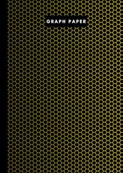 A4 graph paper - 106 pages - Beehive Gradient Yellow to black: Metric 5mm squared graph paper and high quality gloss cover by Elizabeth Banks