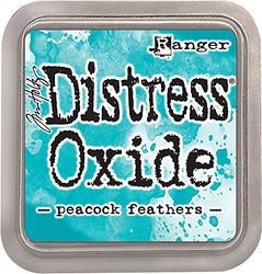 Ranger Tim Holtz Distress Oxide Ink Pad Peacock Feathers Ink-Pad Garçon Bleu FR: 2XL (Taille Fabricant: S)