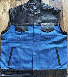 Vest Gilet in pelle e Jeans Club Style