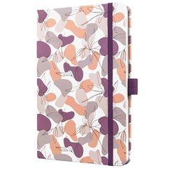 SIGEL J6359 Wochenkalender Jolie 2026, ca. A5, violettrosaweiß