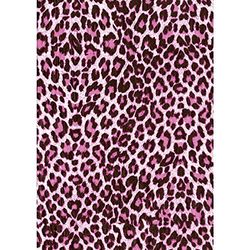 Decopatch FDA527O - 1 pochette da 20 fogli 30x40 cm pantera fluo rosa/argento