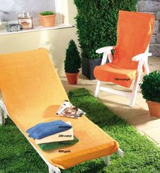 Dyckhoff 0320042700 Housse de Chaise Longue 700-Orange 70 x 200 cm