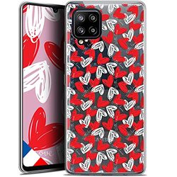 Caseink Beschermhoesje voor Samsung Galaxy A42 5G (6,6 inch), gel, HD-motief, bedrukt in Frankrijk, Love St. Valentijnsdag Design with Love, zacht, ultradun]