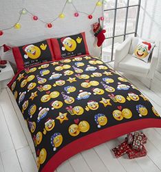 Rapport Conjunto de capa nórdica Ícones de Natal, multicoloridos, cama de solteiro