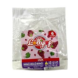 6 tealight Lollipop profumati - Uva - Durata 3 ore