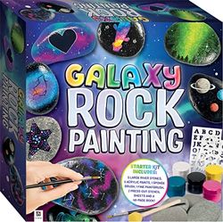 Galaxy Rock Painting Kit for Adults | Hinkler | Creative Arts and Crafts | Art Projects Kits for Adults | Painting Sets | Learn to Paint Rocks Kit