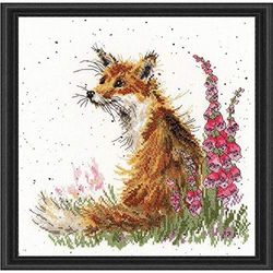 Bothy Threads Kit Punto Croce - Tra il Digitale purpurea XHD8