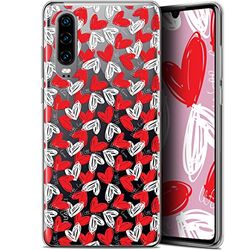 Caseink fodral för Huawei P30 (6.1) [gel mönster HD kollektion kärlek alla hjärtans dag design med kärlek - mjuk - ultratunn - tryckt i Frankrike]