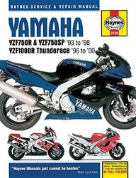 Haynes Manual YZF750R,SP 93-98,YZF1000R Thunderace 96-00 (Each)