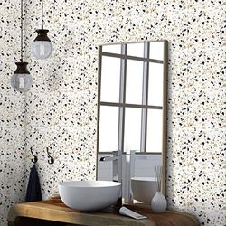 Ambiance Muursticker tegels zelfklevend keuken badkamer - 60 stickers Terrazzo Fiona - 60 stickers 10 x 10 cm