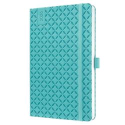 SIGEL J6103 Wochenkalender Jolie 2026, ca. A5, petrolblau: Agenda Jolie, Flair, Aqua Green, Hardcover