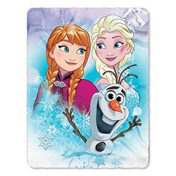 Northwest Disney Frozen viagem de neve 45 x 60 polegadas, pela The Company, poliéster, manta de forro polar Snow Journey, 45" x 60"