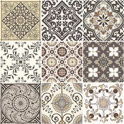 Ambiance Sticker Revestimientos Autoadhesivos para Cocina y Baño Ibiza - 9 Vinilo Azulejos de 15 x15 cm