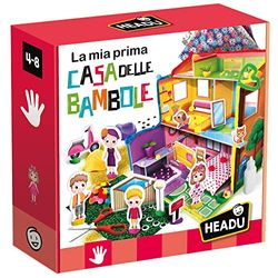 Headu La Mia Prima Casa Delle Bambole Crea E Decora Con Materiali Diversi It53863 Gioco Art & Craft Per Bambini 4-8 Anni Made In Italy