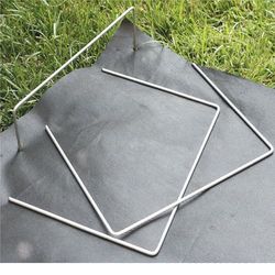 Galva metal staples 20x15 cm 10 pcs