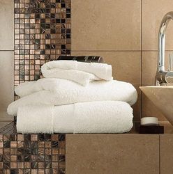 Gaveno Cavailia GC Asciugamani in 100% Cotone Egiziano Spesso Assorbente 700 g/m² Miami, Crema, Telo da Bagno (90 x 140 cm)