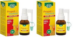 ESI - Propolaid Forte Spray Gola alla Menta, Integratore Alimentare con Propolis, Favorisce il Benessere delle Vie Respiratorie Contro i Sintomi da Raffreddamento, 20 ml (Confezione da 2)