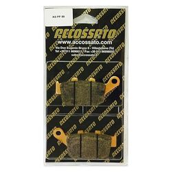 accossato agpp89st-15 Pastillas de Freno, Juego de 2