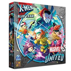 CMON | Marvel United X-Men Expansion: Blue Team | Miniatures Board Game | Ages 14 Plus | 1-7 Players | 45 Minutes Playing Time