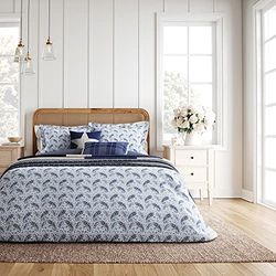 HELENA SPRINGFIELD PAISLEY COVER SET BLUE