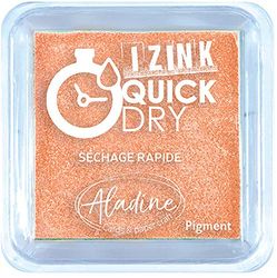Aladine Encreur Izink Quick Dry, Orange Pastel, 5 x 5 cm