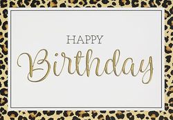 Verjaardagskaart Lifestyle - Happy Birthday - 11,6 x 16,6 cm