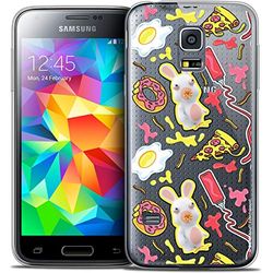Fodral för Samsung Galaxy S5, ultratunt Rabbids äggmönster