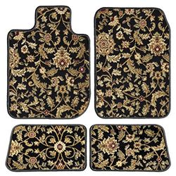 B&B Autosport Audi A3 Sedan 2016, 2017, 2018, 2019 Floor Mats, Left Hand Drive, 4 pc set - ORIENTAL BLACK