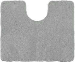 Tapis de Toilette Lana avec découpe 50x60 cm Gris