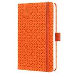 SIGEL J6118 Wochenkalender Jolie 2026, ca. A6, orange: Agenda Jolie, Flair, Pumpkin Orange, Hardcover