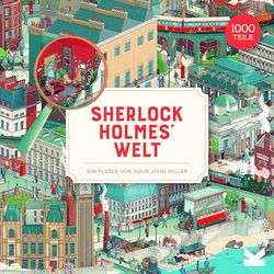 Sherlock Holmes` Welt: Ein 1000-Teile-Puzzle