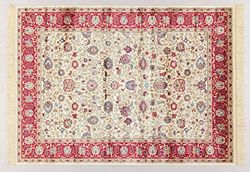 ABC Tapis Bizantin 160 x 230 cm Beige/Rosso