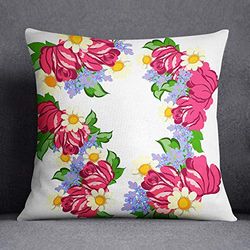 Bonamaison Funda de cojín, Cotton, Multicolor, 45X45